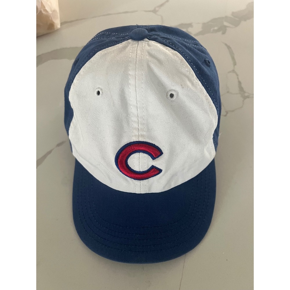 47 Brand Chicago Cubs Youth MLB Baseball Hat Blue White Adjustable Cap